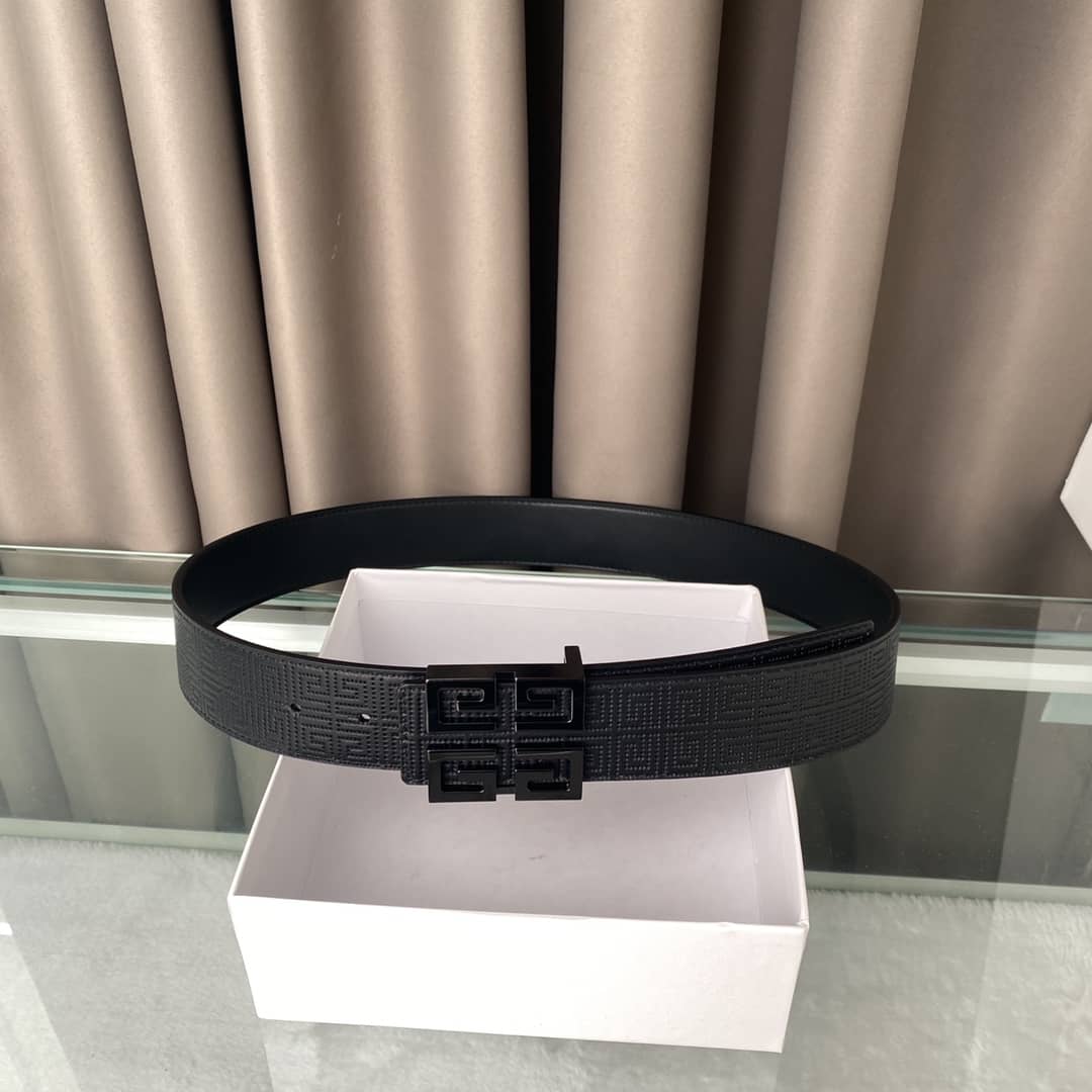 Best Replica 7 Star Givenchy Leather Belt 38mm - Colareps