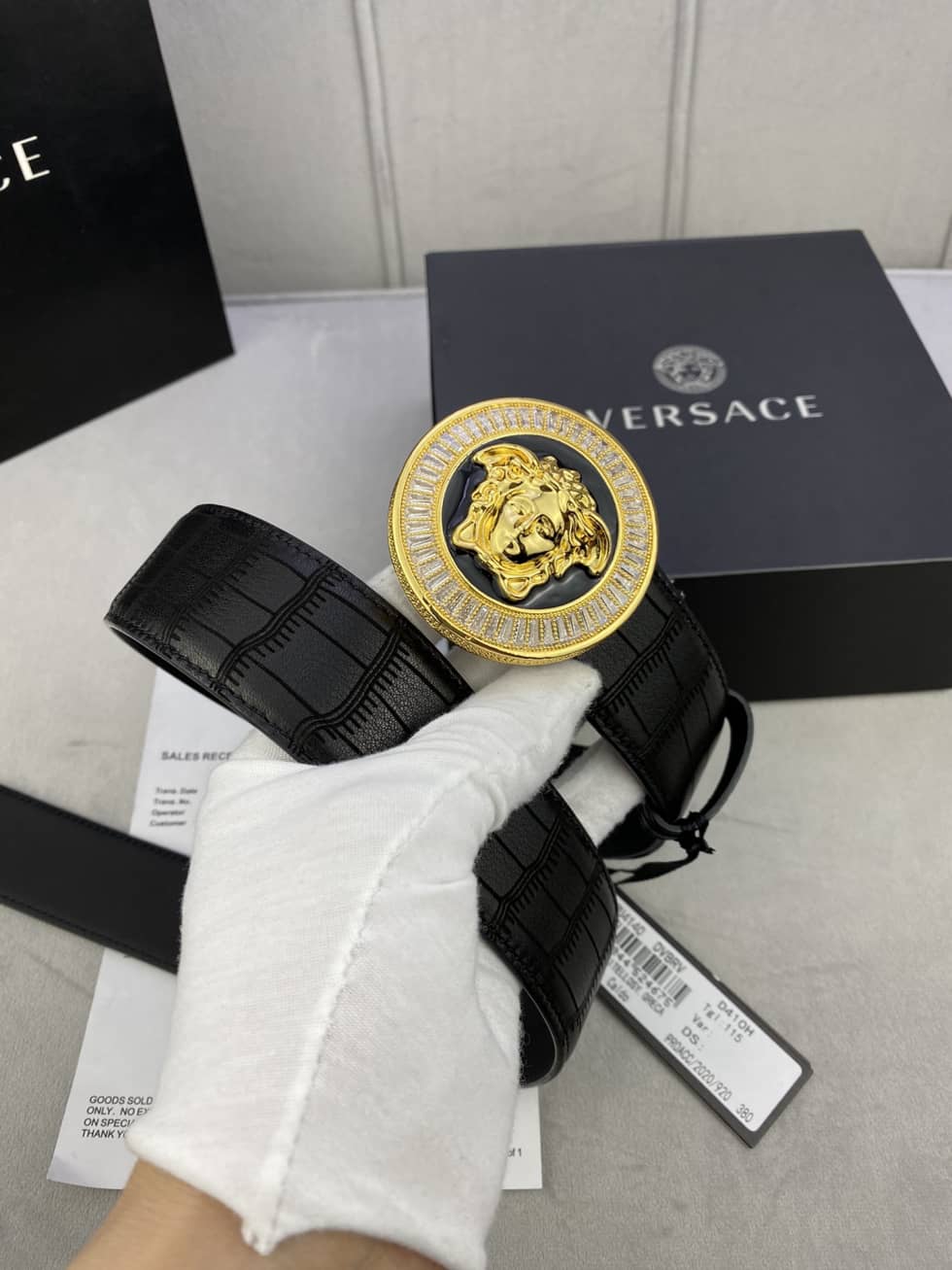 Best Replica Top Quality Versace Belt Online 40mm - Colareps