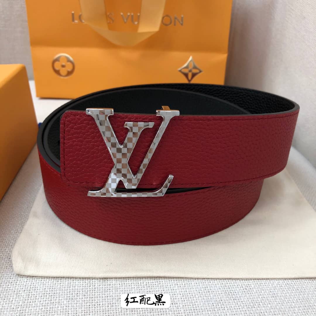Best Replica Fake Louis Vuitton Logo Belt 40mm - Colareps