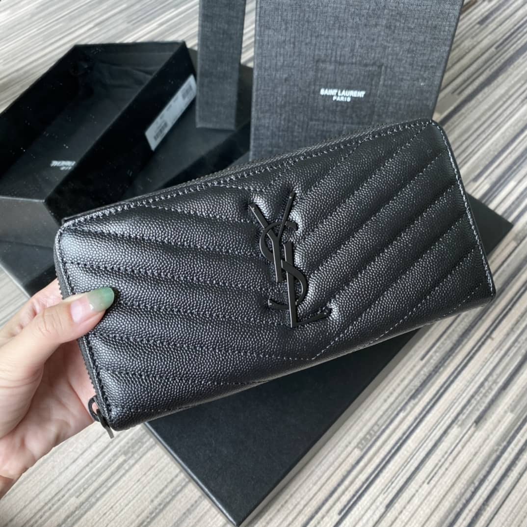 Best Replica YSL Monogram Zip Around Replica Wallet - Colareps