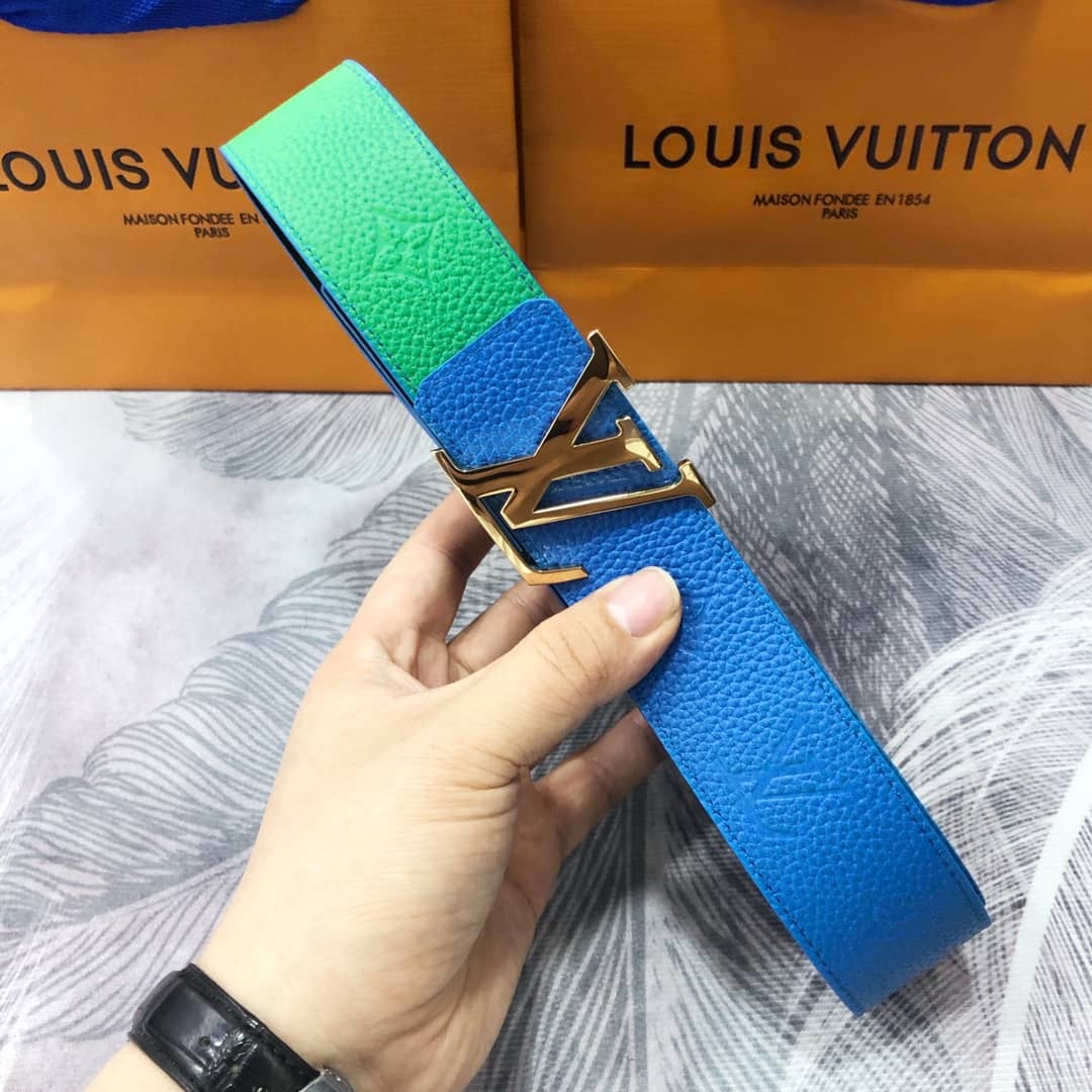 Best Replica 7 Star Louis Vuitton Leather Belt 40mm - Colareps