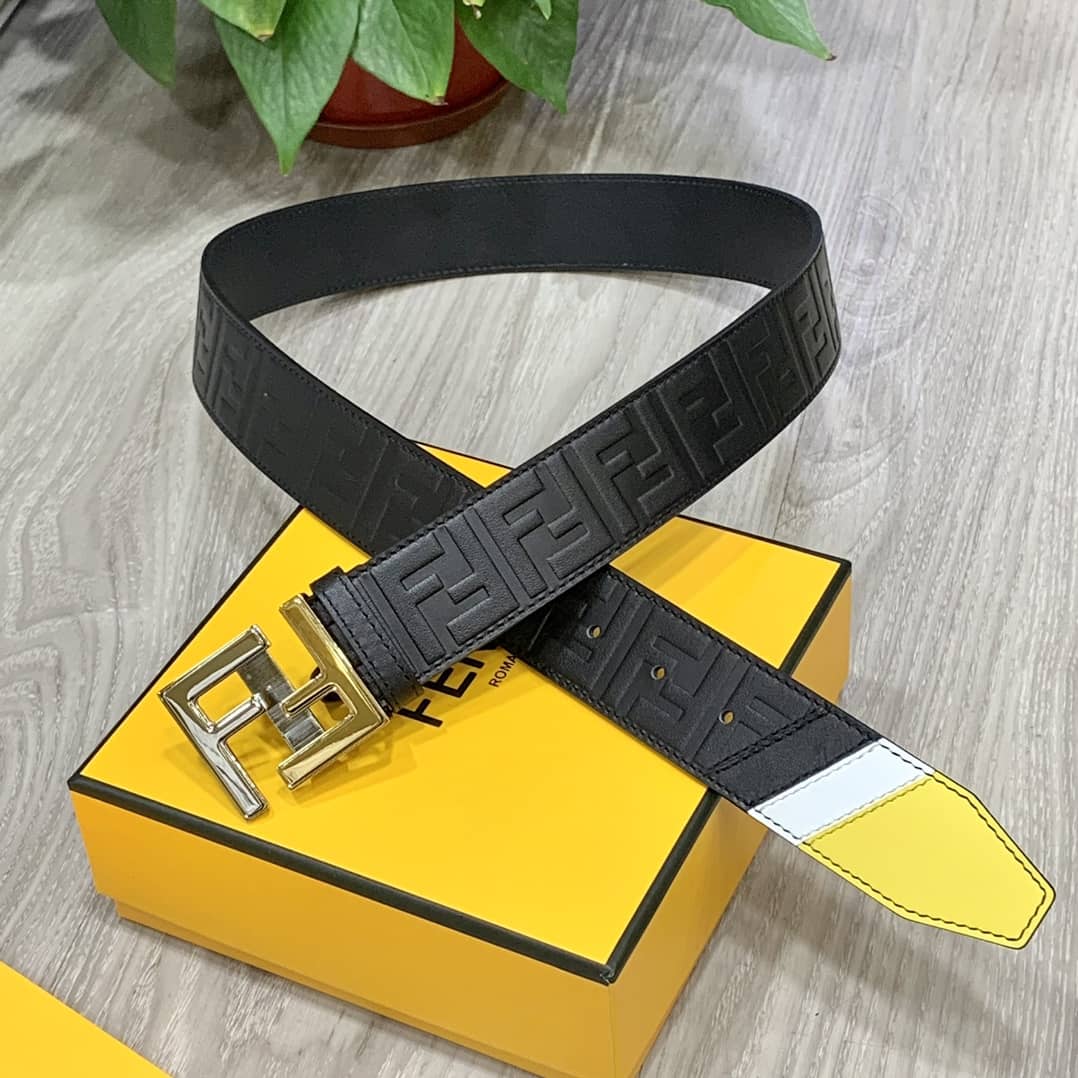 Best Replica Replica Fendi Buckle Belt 39mm - Colareps