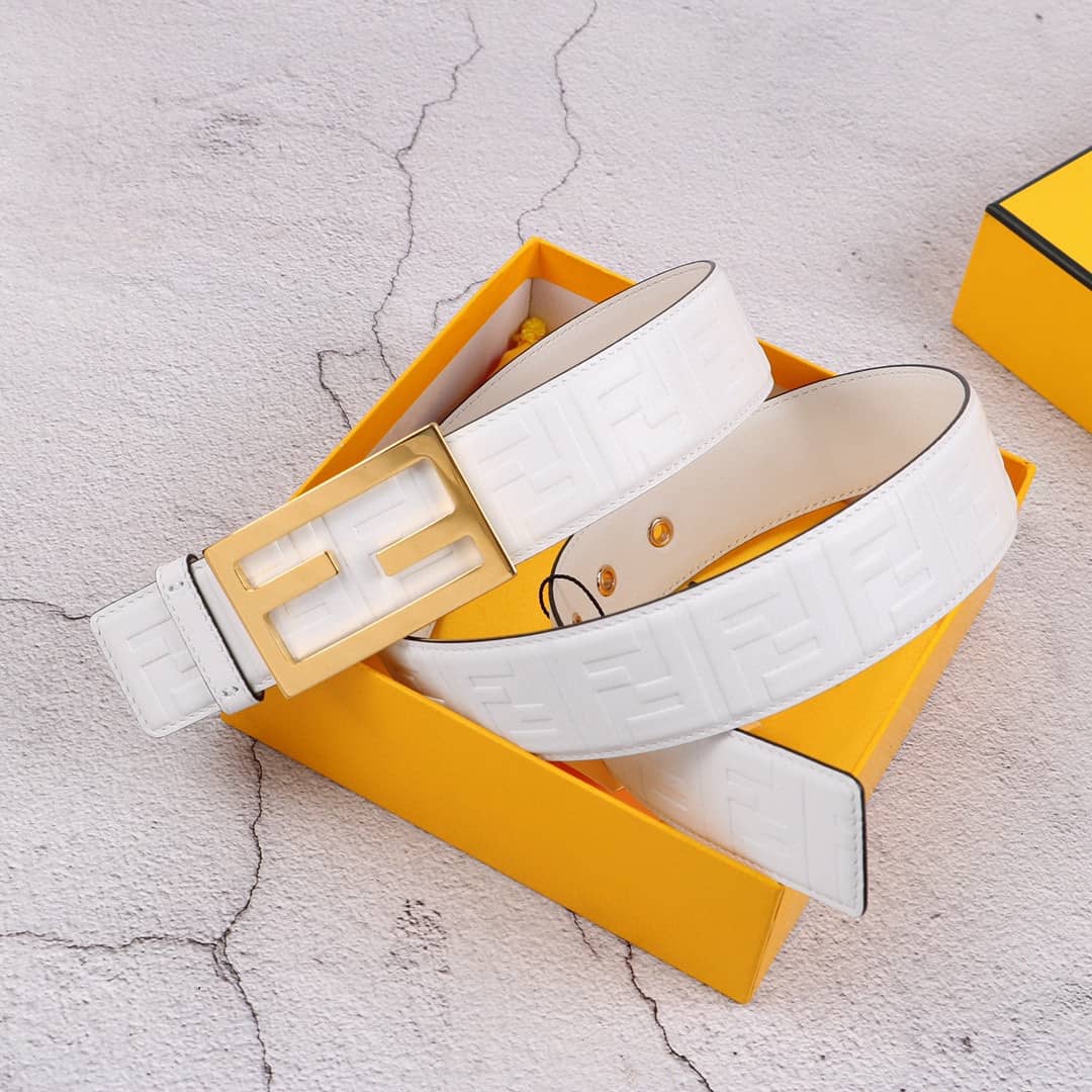 Best Replica Fake Fendi Logo Belt 40mm - Colareps