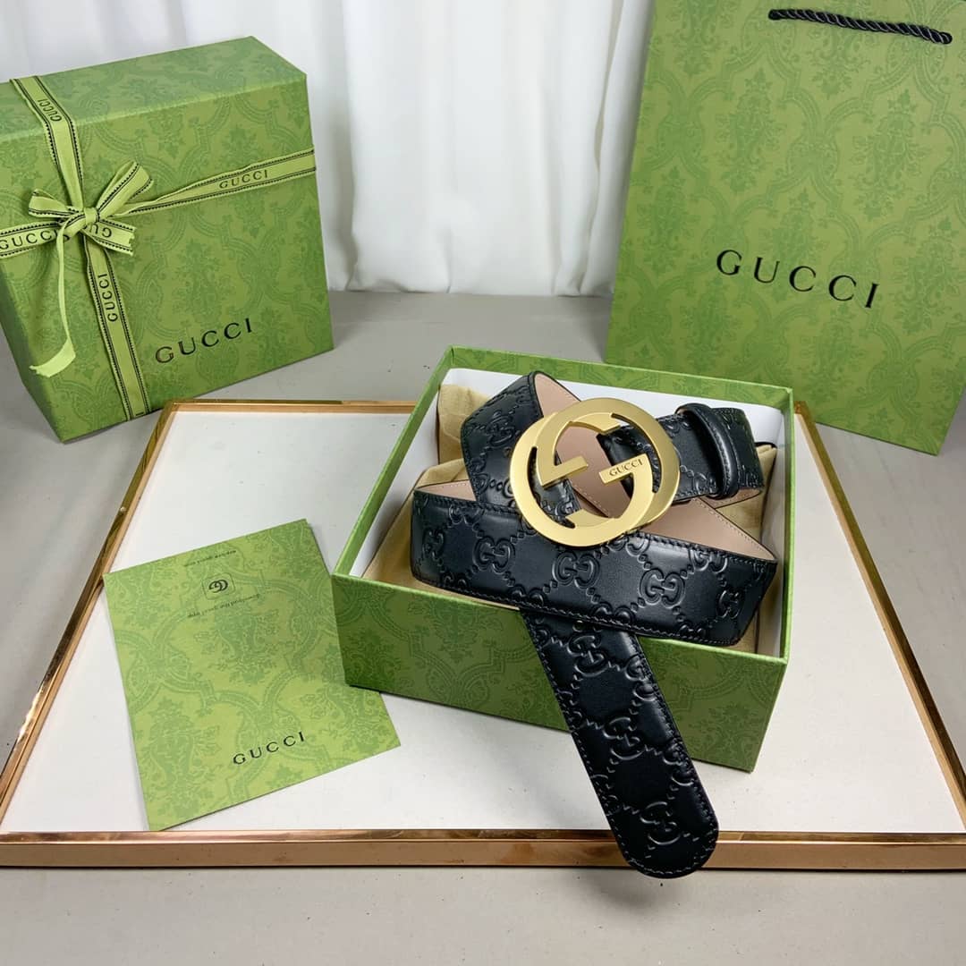 Best Replica 7 Star Gucci Leather Belt Replica - Colareps