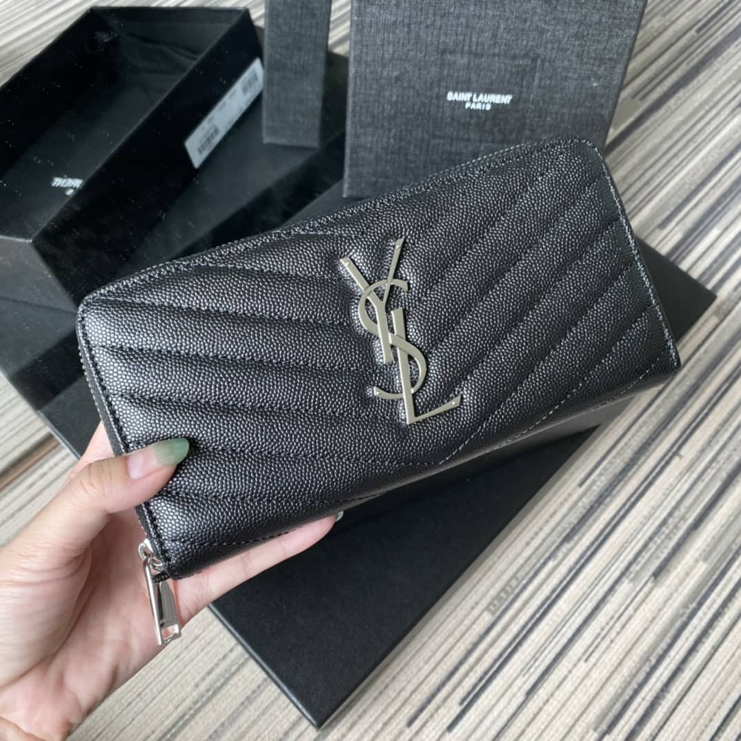 Best Replica YSL Monogram Zip Around Replica Wallet - Colareps