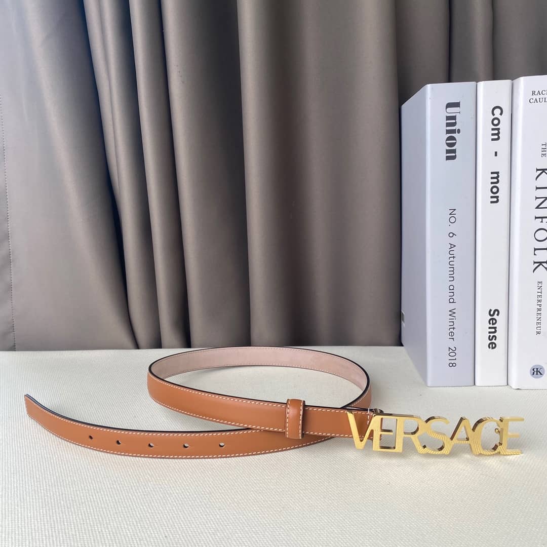 Best Replica Fashion Versace Classic AAA+ Belt 20mm For Lady - Colareps