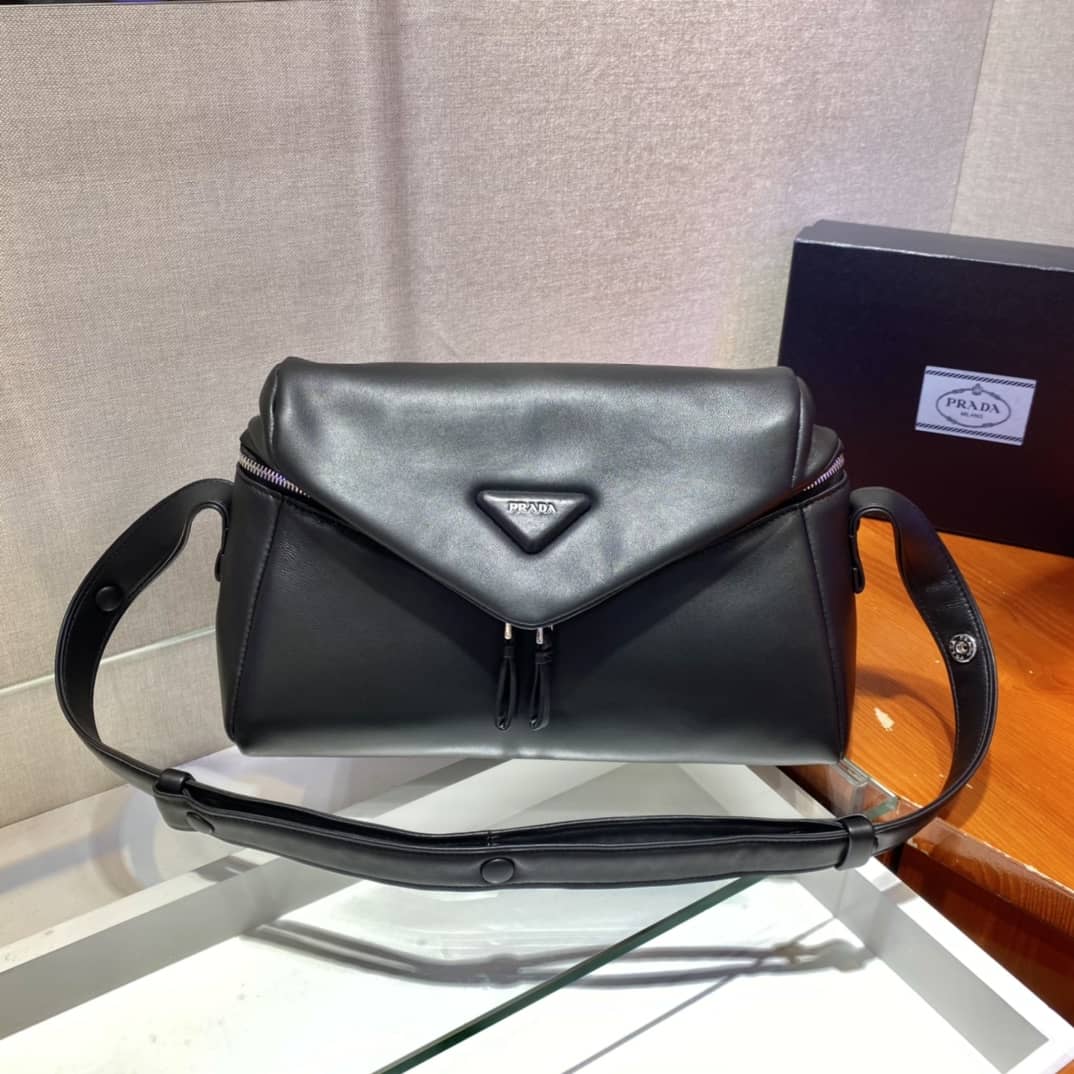 Best Replica Prada Padded Nappa Leather Signaux Replica Bag - Colareps