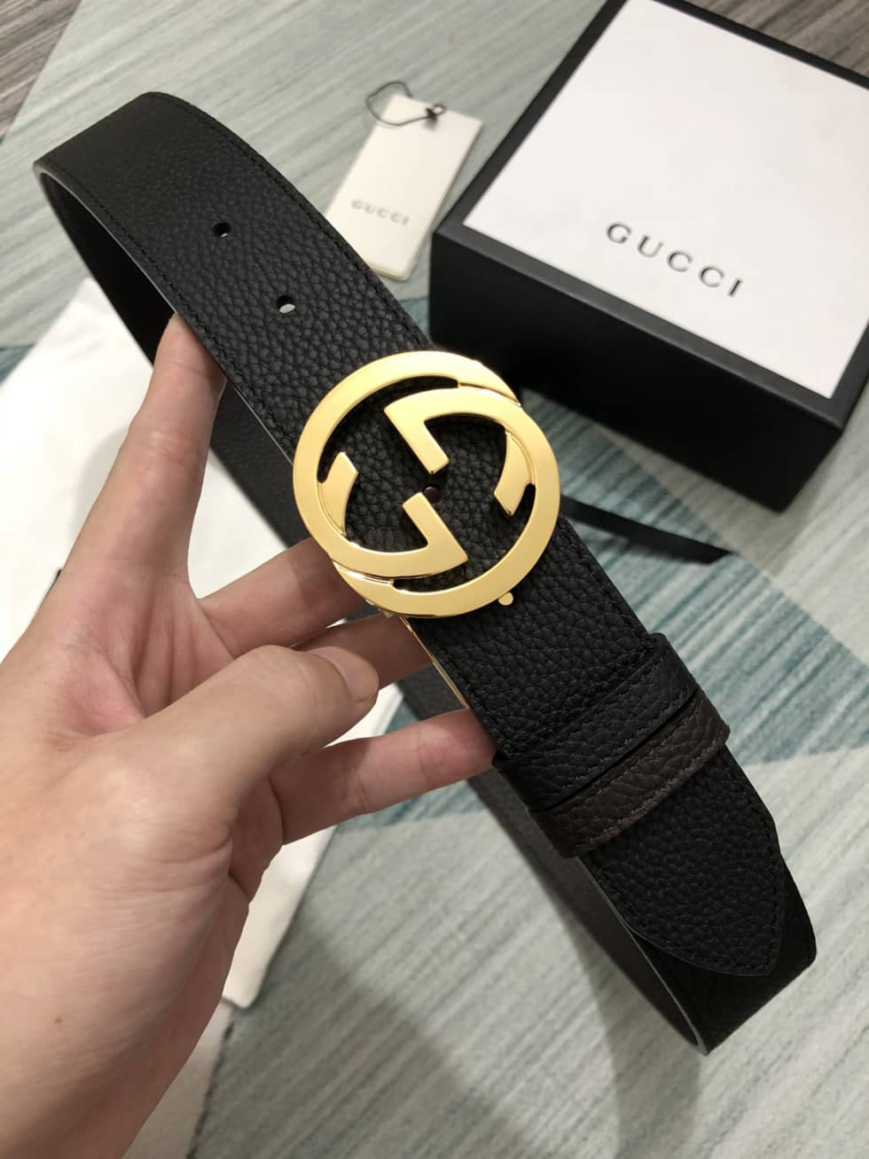 Best Replica Gucci Belt Dupe AAA+ Belt 37mm - Colareps