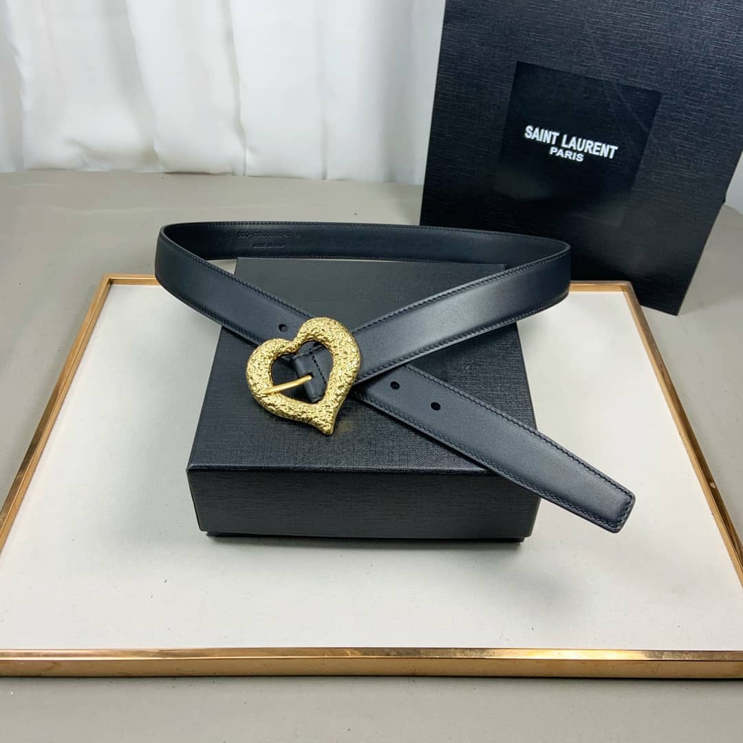 Best Replica Knockoff YSL Logo Belt 30mm For Lady - Colareps