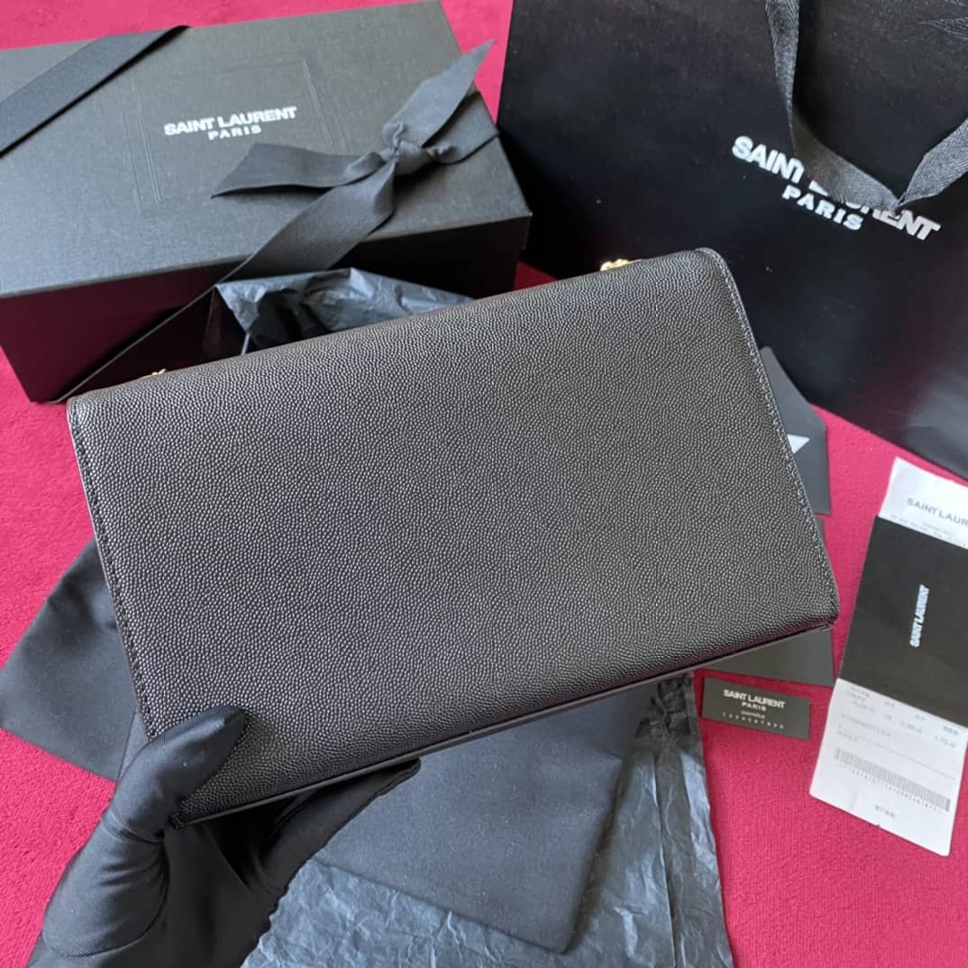 Best Replica YSL Dupes Bags Saint Laurent Kate Embossed Leather Medium Bag - Colareps