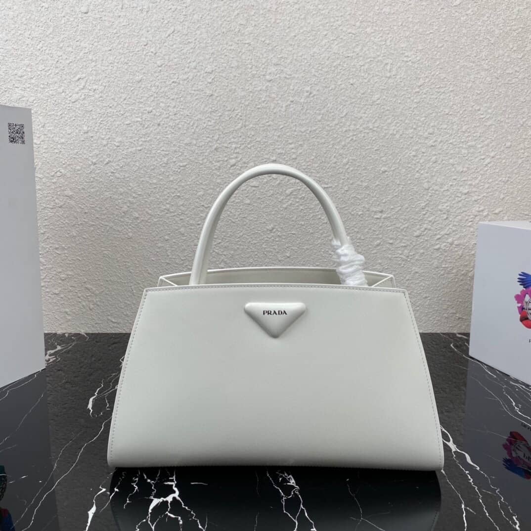 Best Replica Prada Small Brushed Leather Replica Tote - Colareps