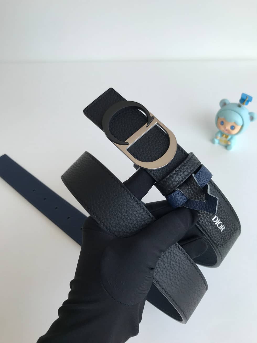 Best Replica 7 Star Dior Leather Belt 35mm - Colareps