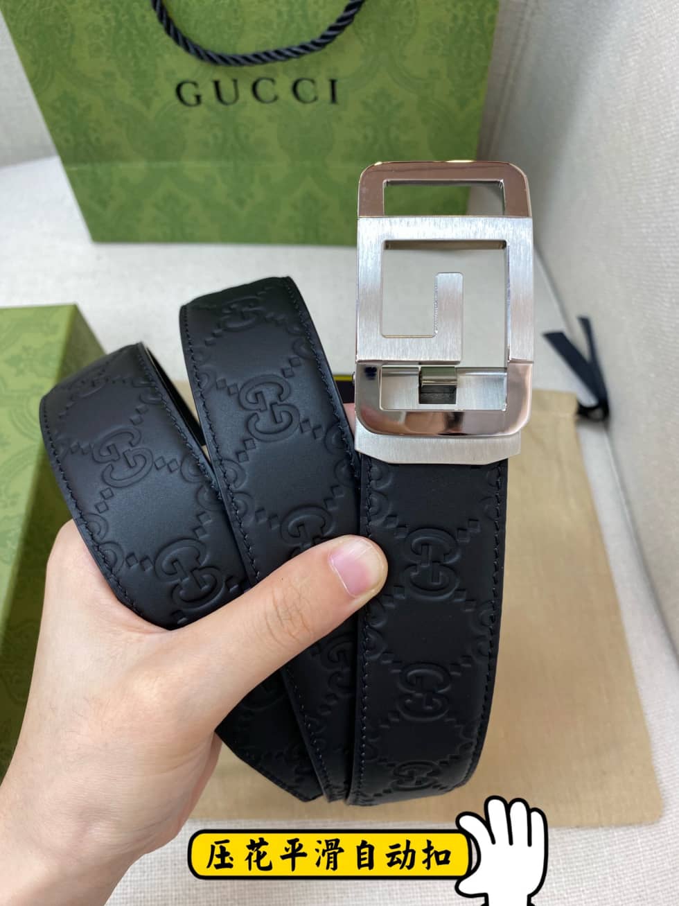 Best Replica High Quality Gucci Belt 35mm - Colareps