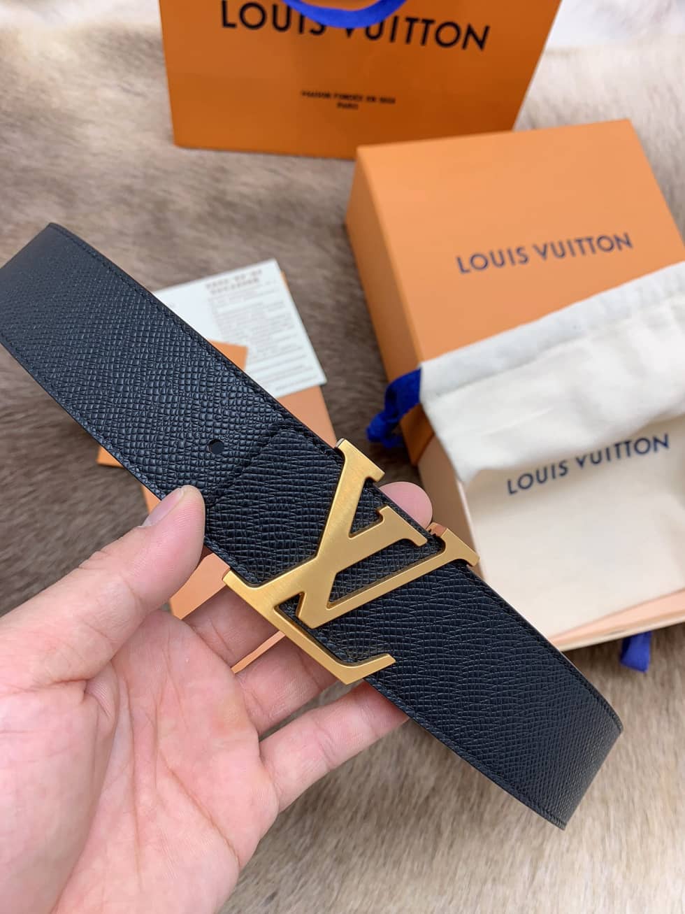 Best Replica Replica Louis Vuitton Buckle Belt 40mm - Colareps