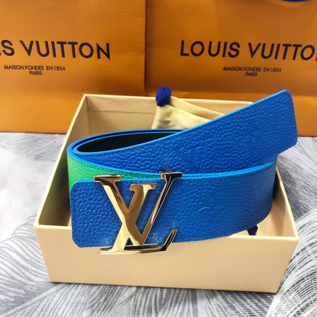 Best Replica 7 Star Louis Vuitton Leather Belt 40mm - Colareps