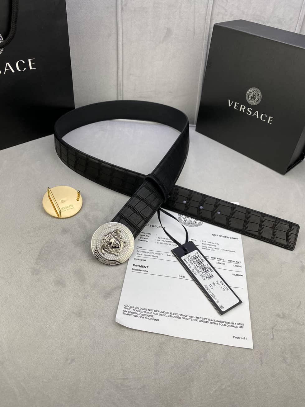Best Replica Cheap Versace Belt China 40mm - Colareps