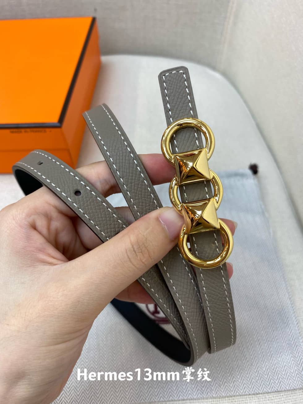 Best Replica Wholesale Hermes Logo Belt 13mm For Lady - Colareps