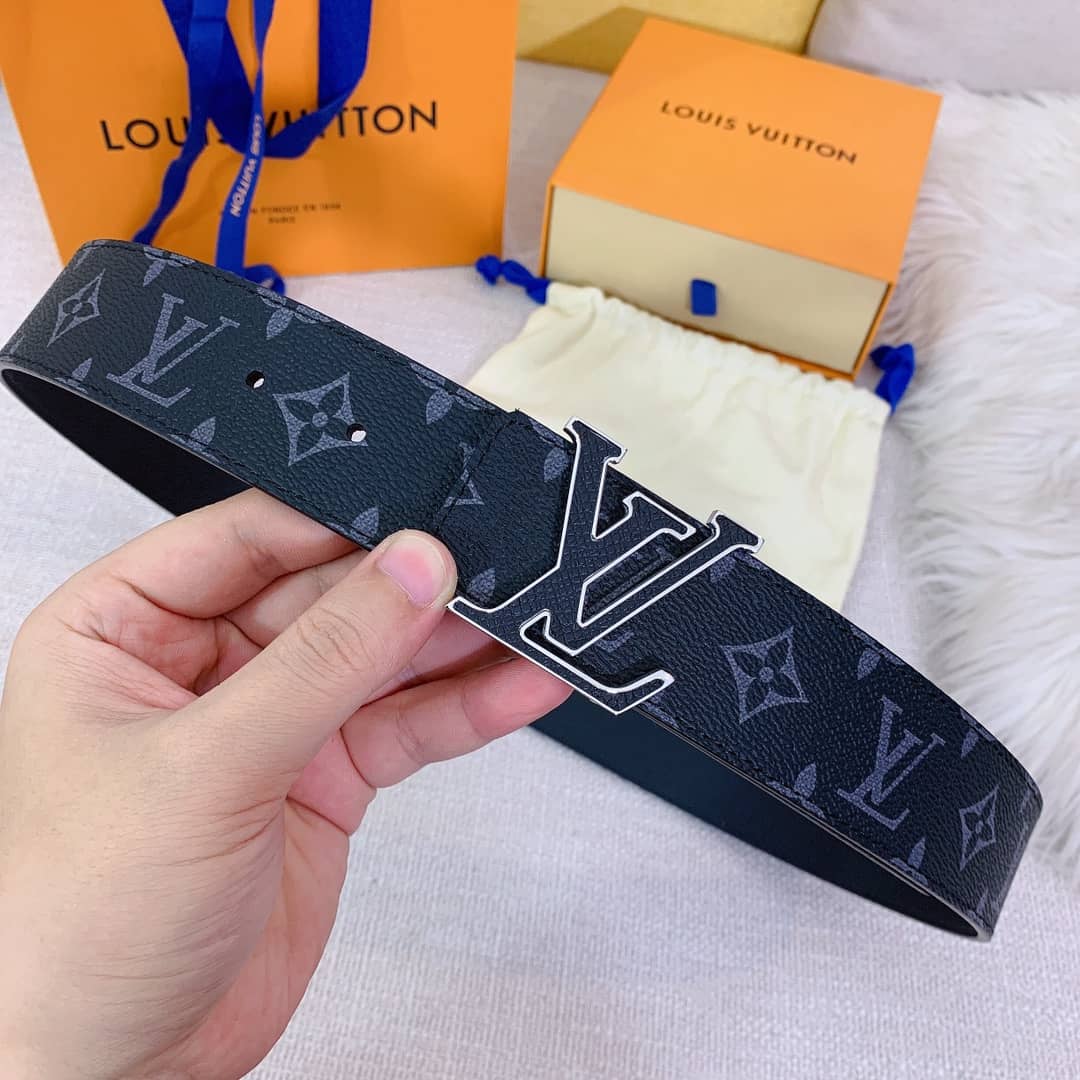 Best Replica Knockoff Louis Vuitton Logo Belt 40mm - Colareps
