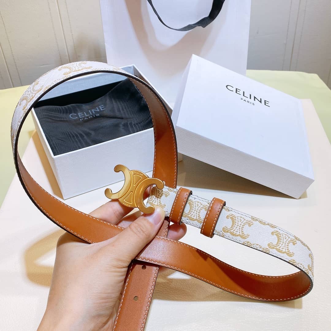 Best Replica Celine Belt Dupe 25mm For Lady - Colareps