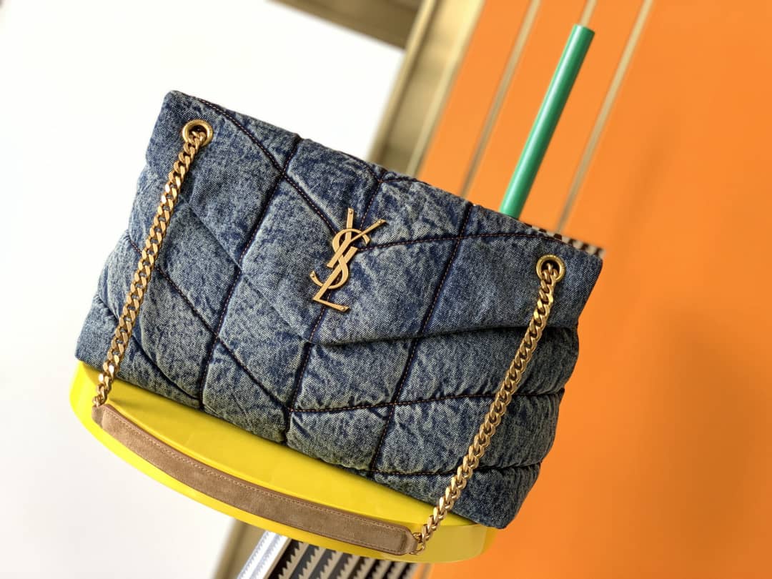 Best Replica Saint Laurent Bag Dupe Loulou Puffer Bag Replica Satchel - Colareps