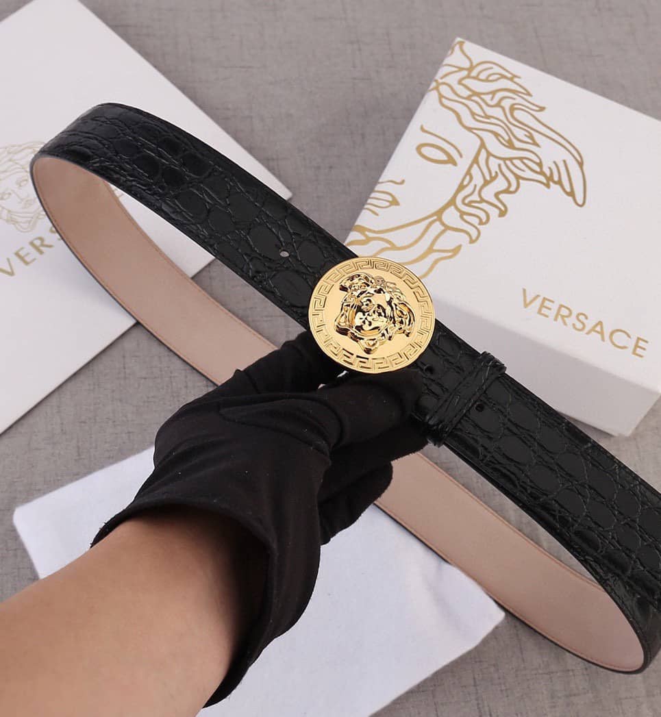 Best Replica Replica Versace Buckle Belt 40mm - Colareps