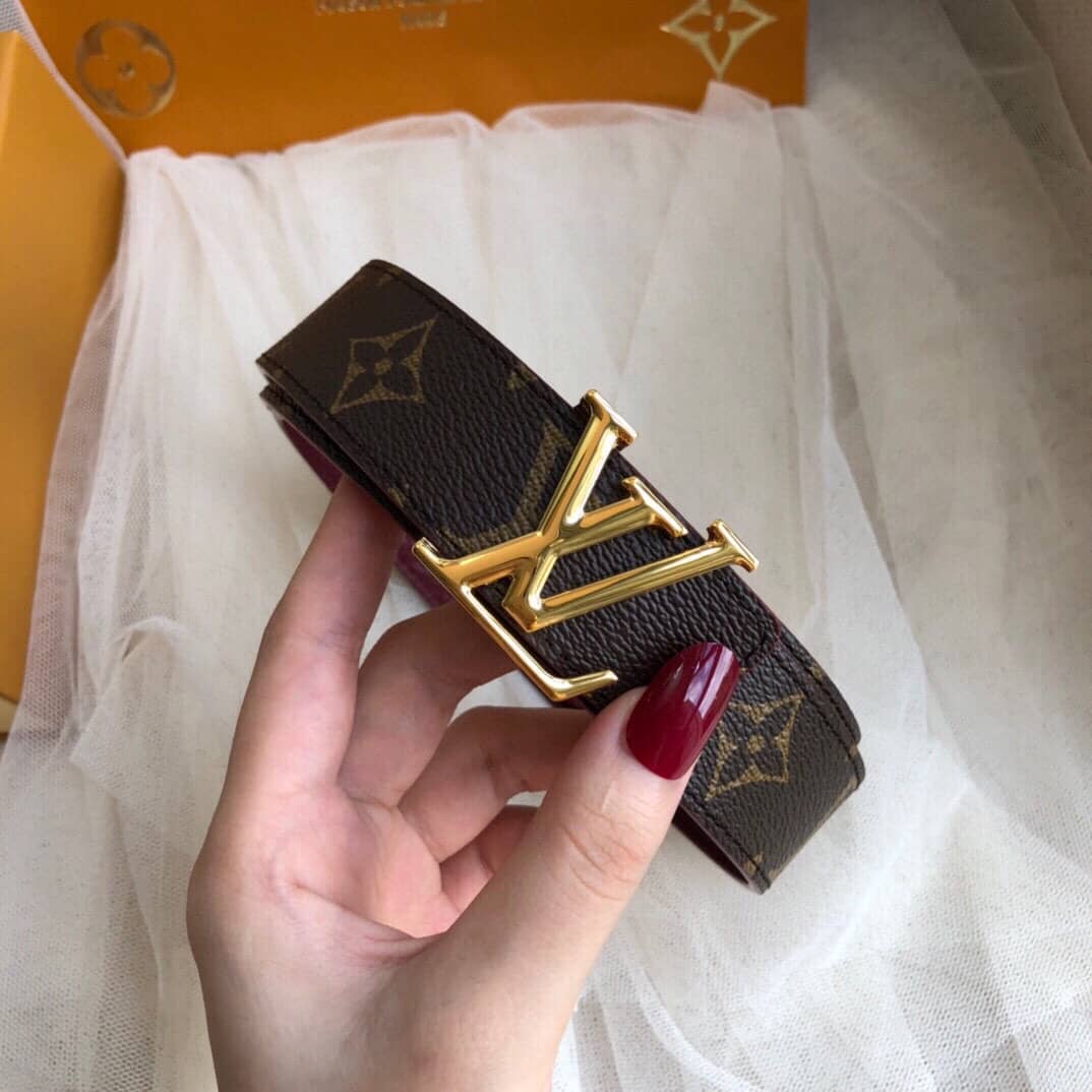 Best Replica 7 Star Louis Vuitton Leather Belt 30mm For Lady - Colareps