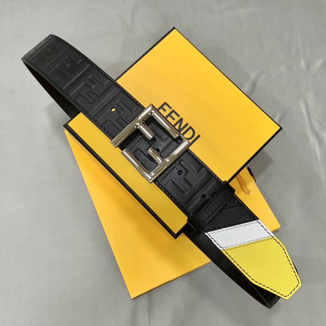 Best Replica Replica Fendi Buckle Belt 38mm - Colareps