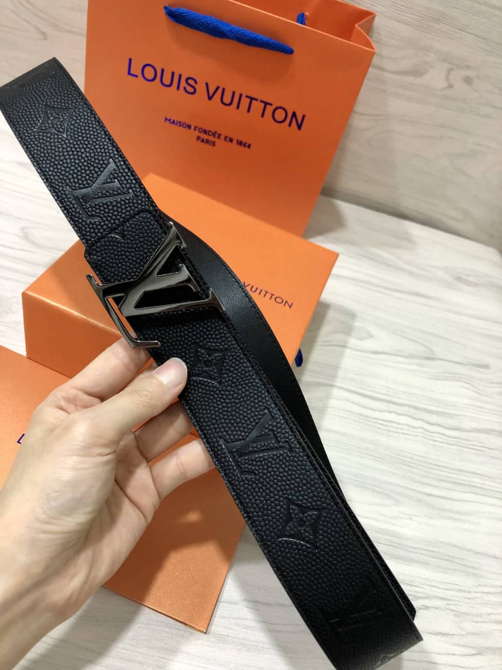 Best Replica Top Quality Louis Vuitton Belt Online 40mm - Colareps