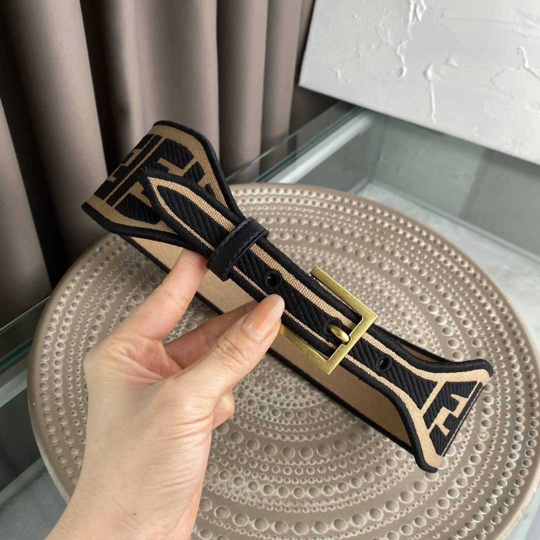 Best Replica Designer Fendi Classic Belt 60mm - Colareps