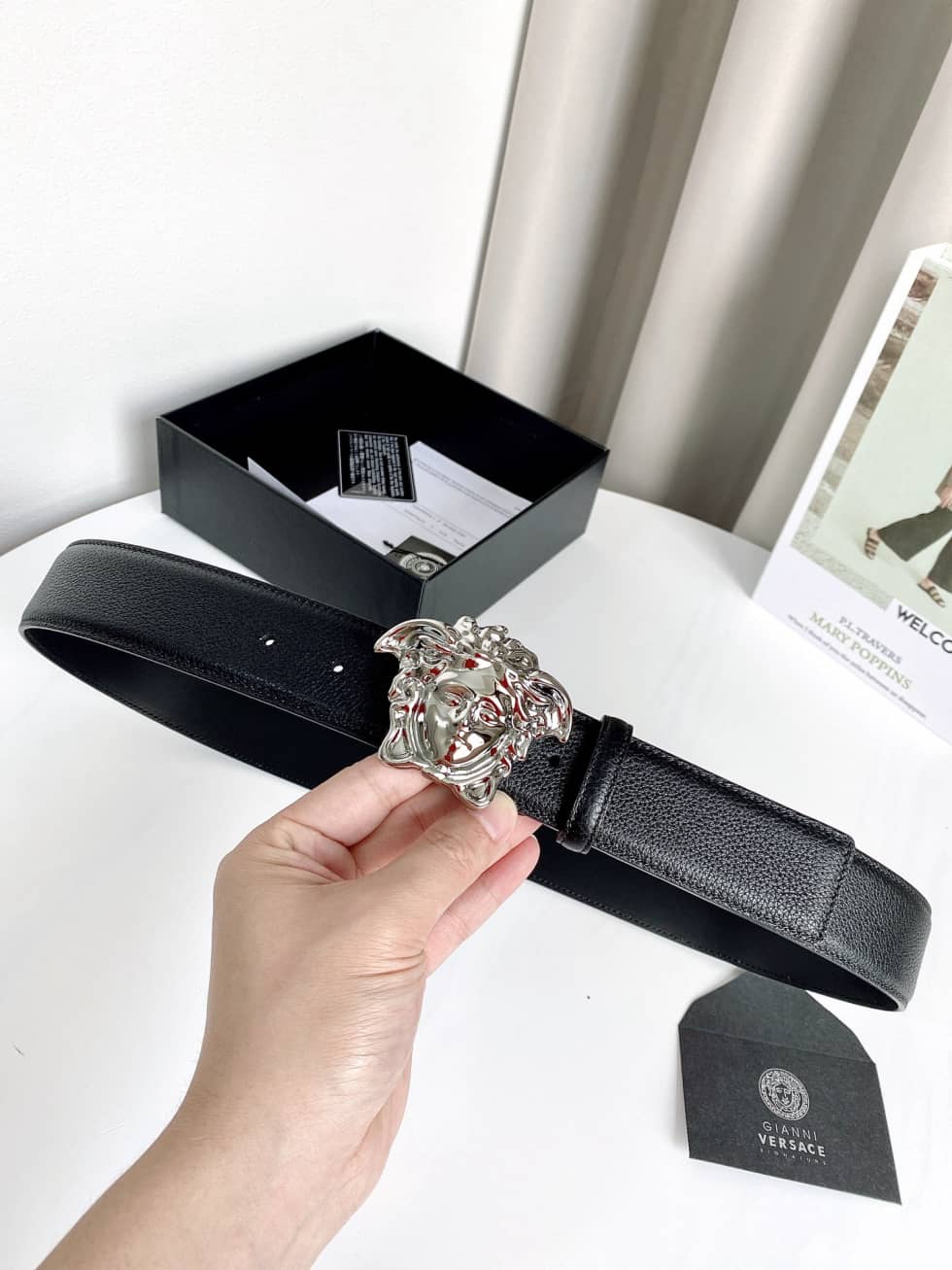Best Replica Replica Versace Buckle Belt 38mm - Colareps