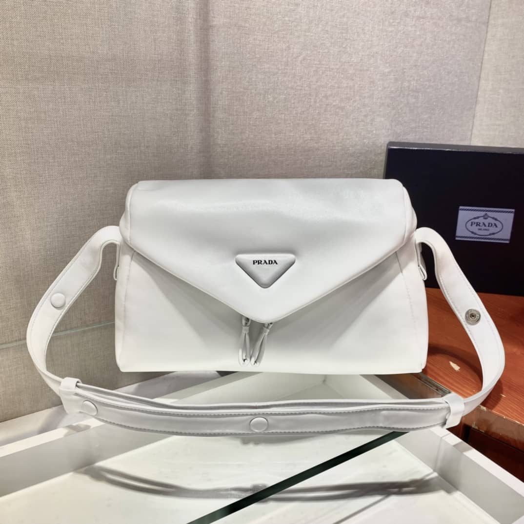 Best Replica Prada Padded Nappa Leather Signaux Replica Bag - Colareps
