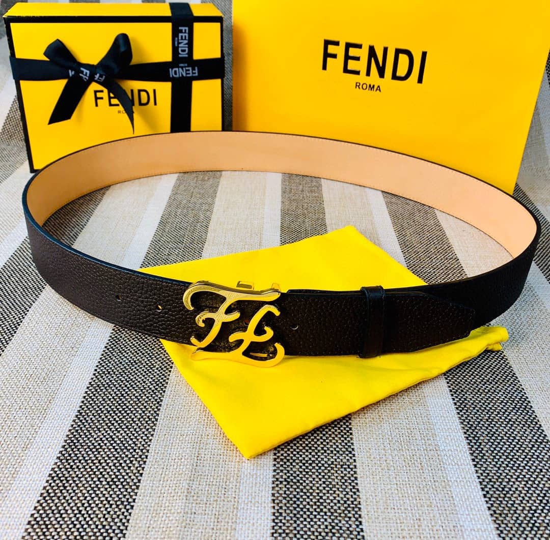 Best Replica Replica Fendi Buckle Belt 38mm - Colareps