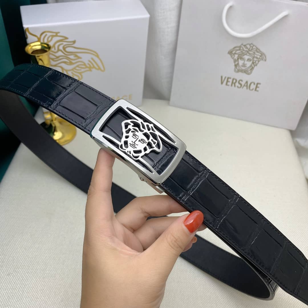 Best Replica Designer Versace Classic Belt 34mm - Colareps