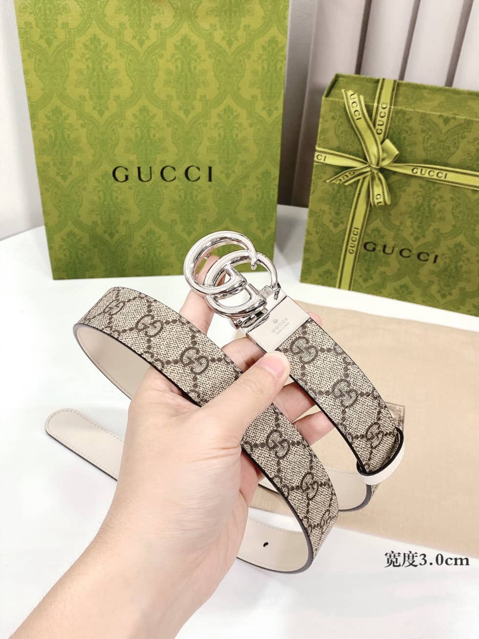 Best Replica Fashion Gucci Classic AAA+ Belt 20mm For Lady - Colareps