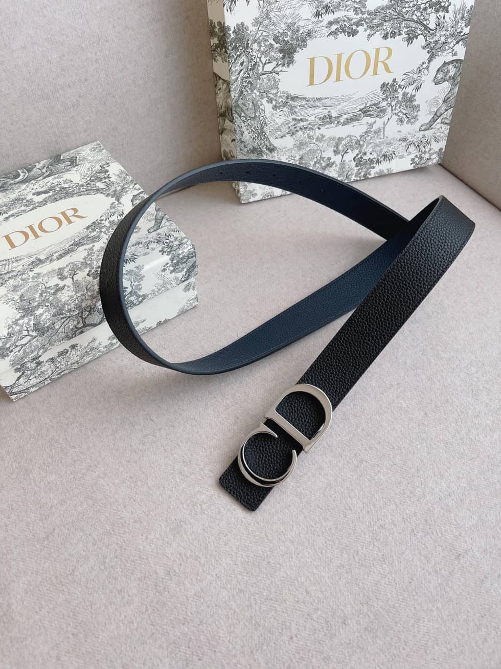 Best Replica Wholesale Dior Logo Belt 35mm - Colareps