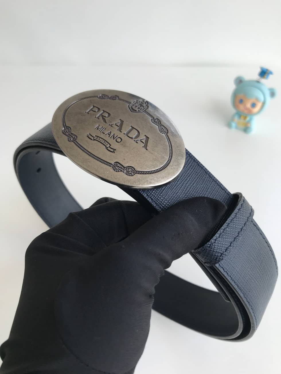 Best Replica Wholesale Prada Logo Belt 35mm - Colareps