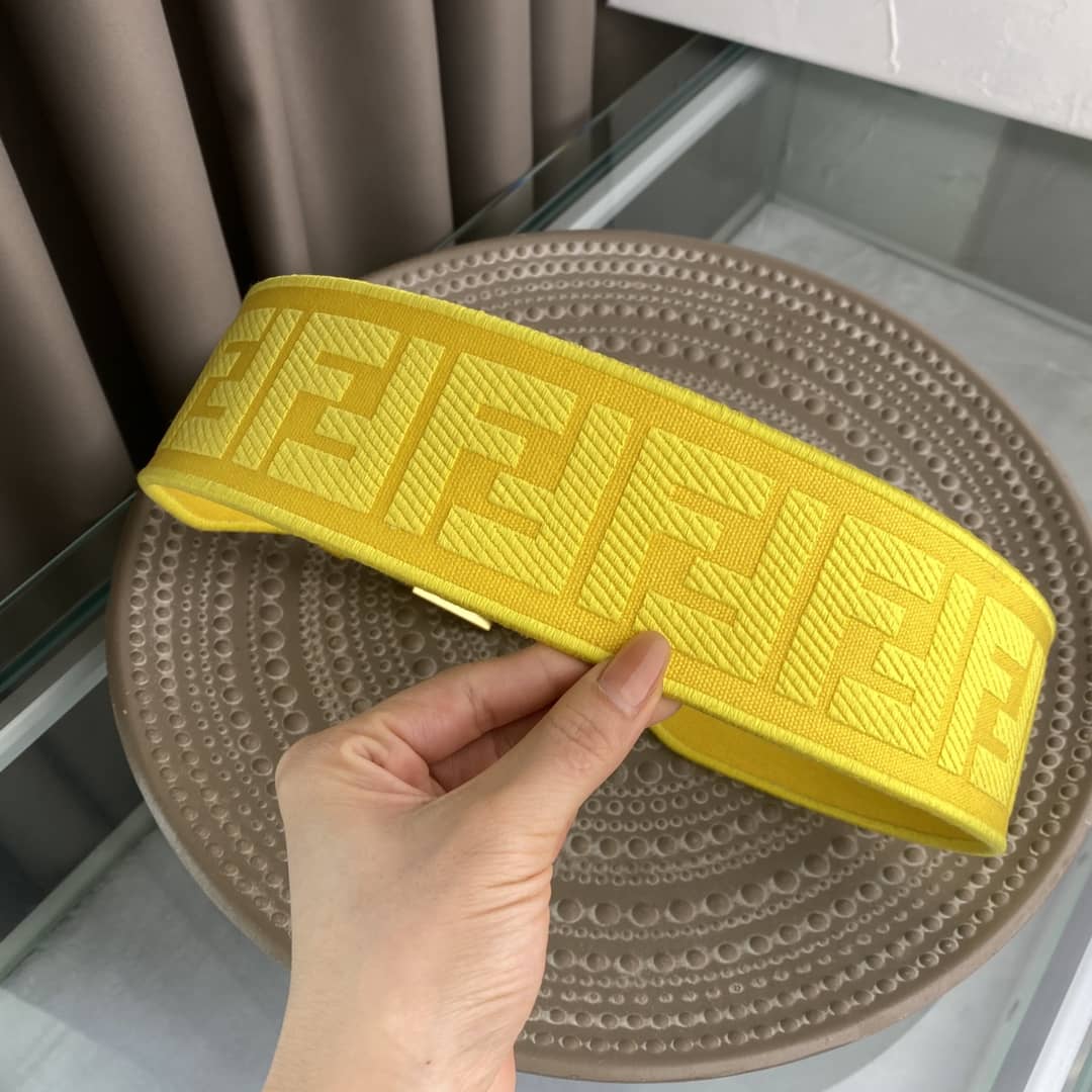 Best Replica Knockoff Fendi Logo Belt 60mm - Colareps