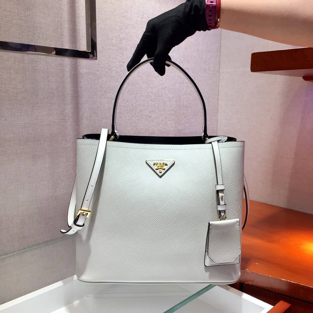 Best Replica Prada Replica Double Bucket Bag - Colareps