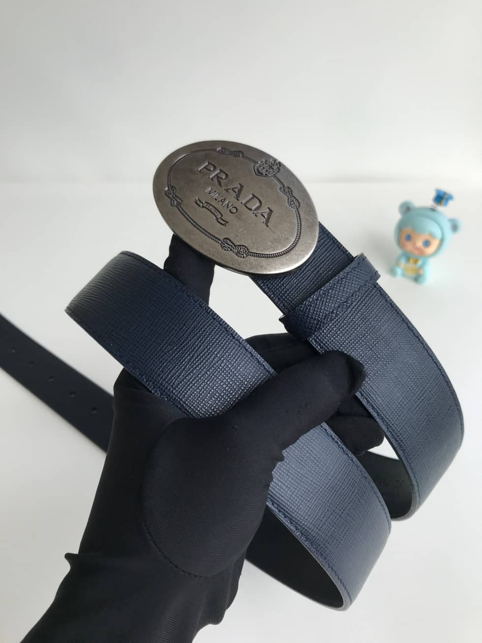 Best Replica Wholesale Prada Logo Belt 35mm - Colareps
