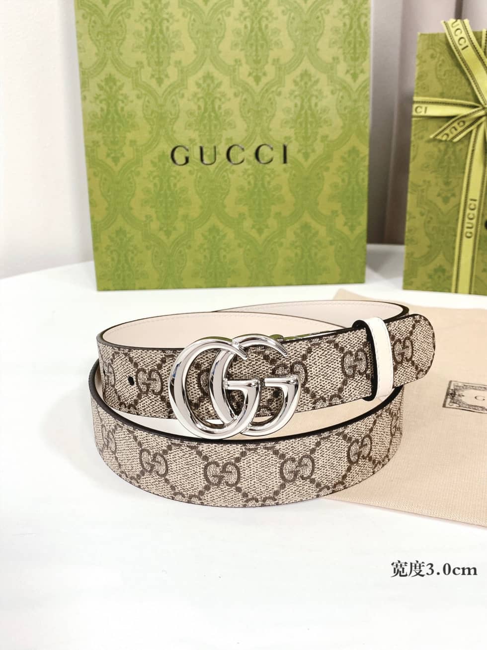 Best Replica Fashion Gucci Classic AAA+ Belt 20mm For Lady - Colareps