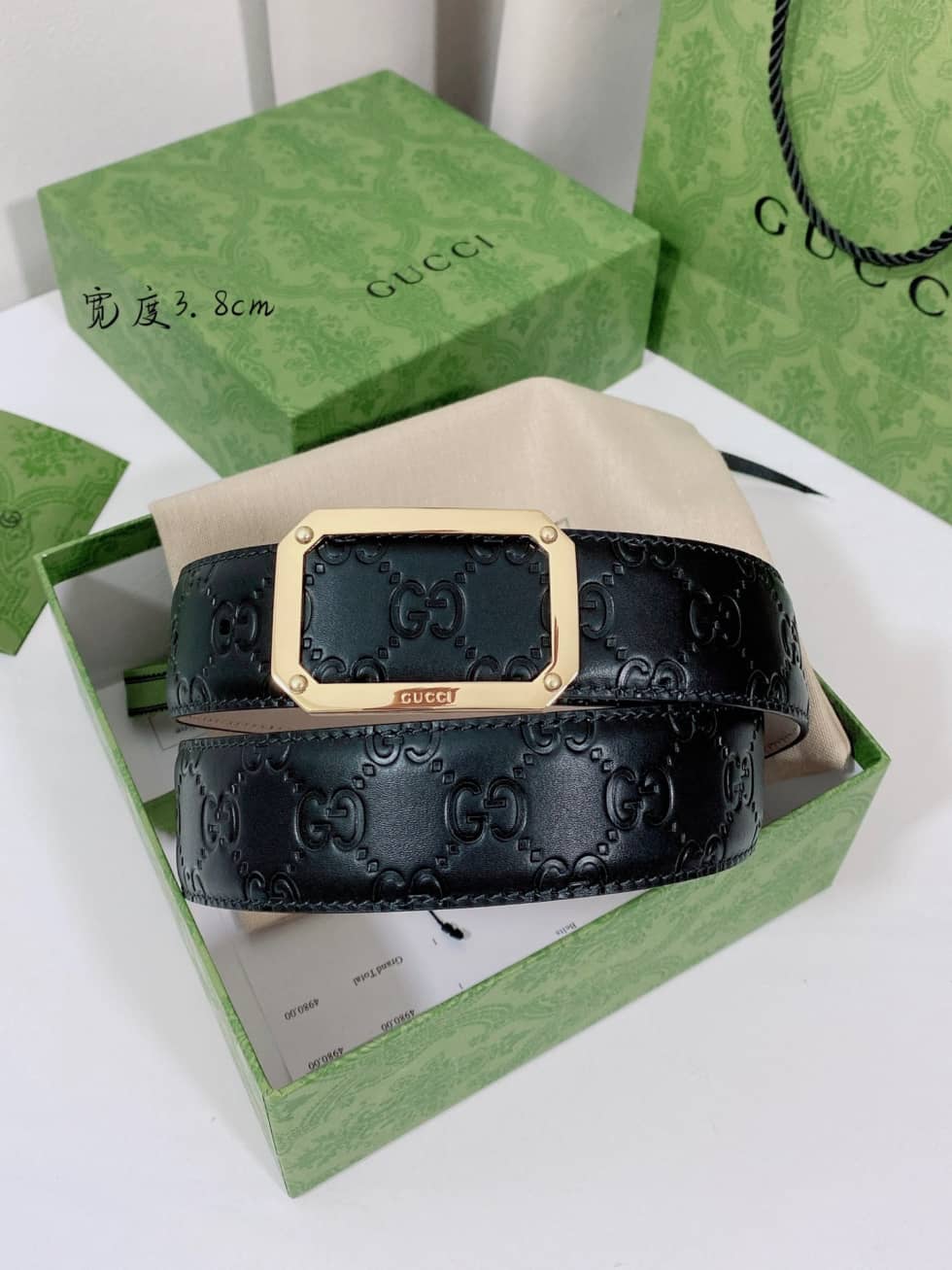 Best Replica Gucci Belt Dupe 38mm - Colareps