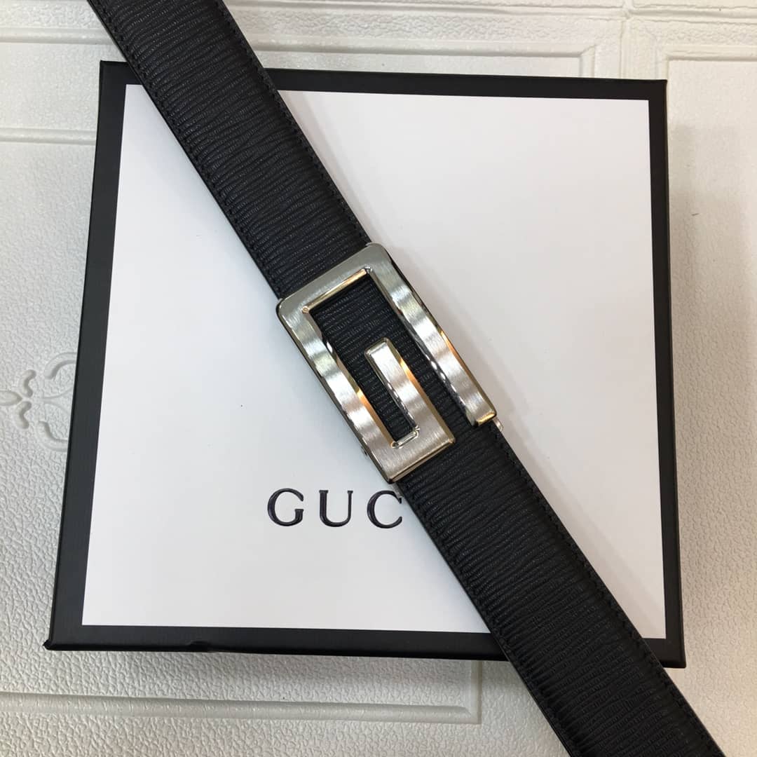 Best Replica 7 Star Gucci Leather Belt 35mm - Colareps