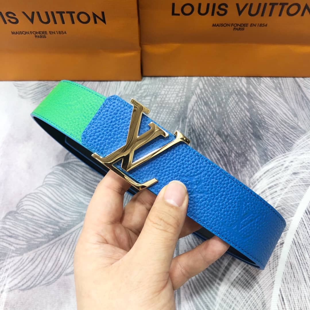 Best Replica 7 Star Louis Vuitton Leather Belt 40mm - Colareps