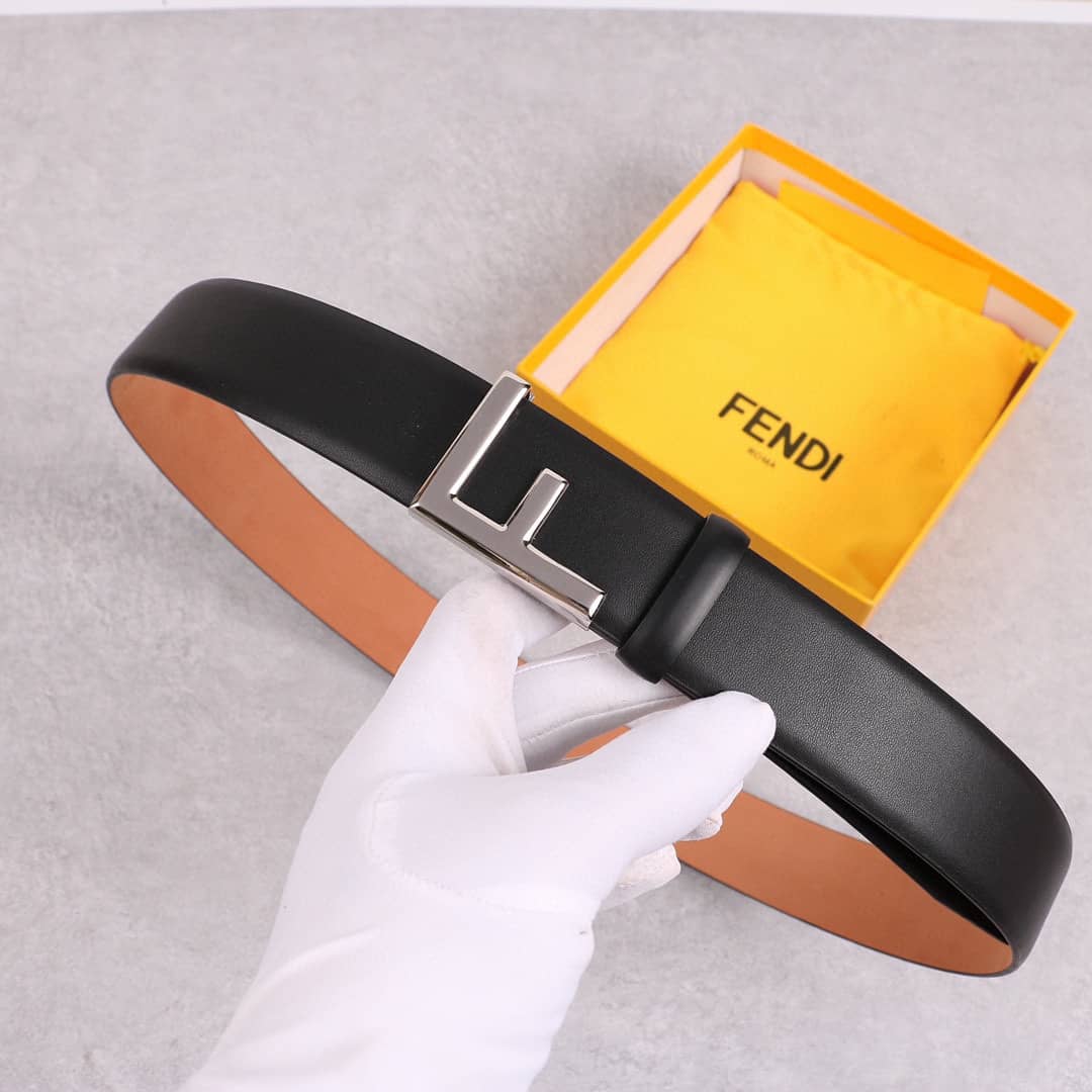 Best Replica Fake Fendi Logo Belt 38mm - Colareps