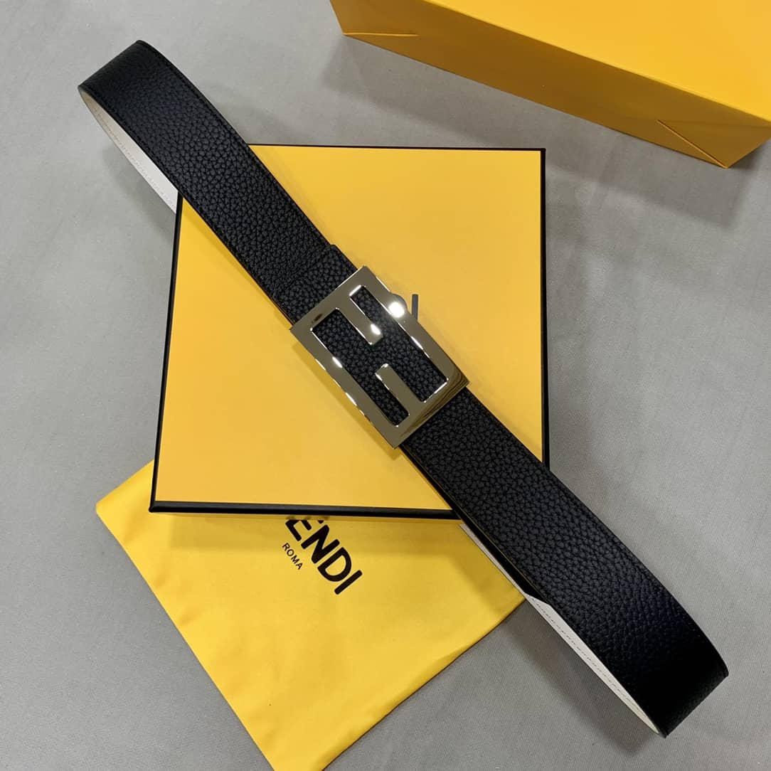 Best Replica Wholesale Fendi Logo Belt 40mm - Colareps