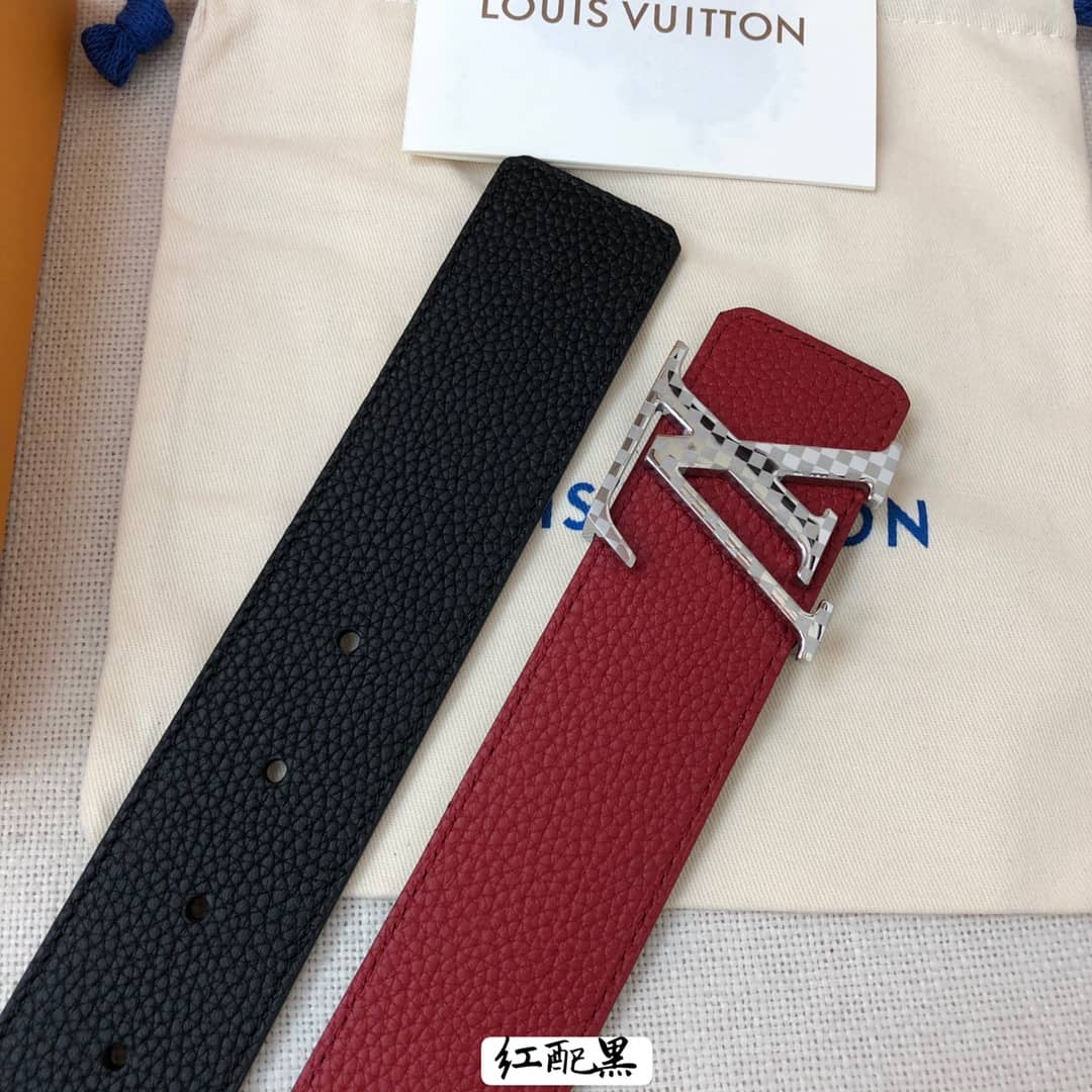 Best Replica Fake Louis Vuitton Logo Belt 40mm - Colareps
