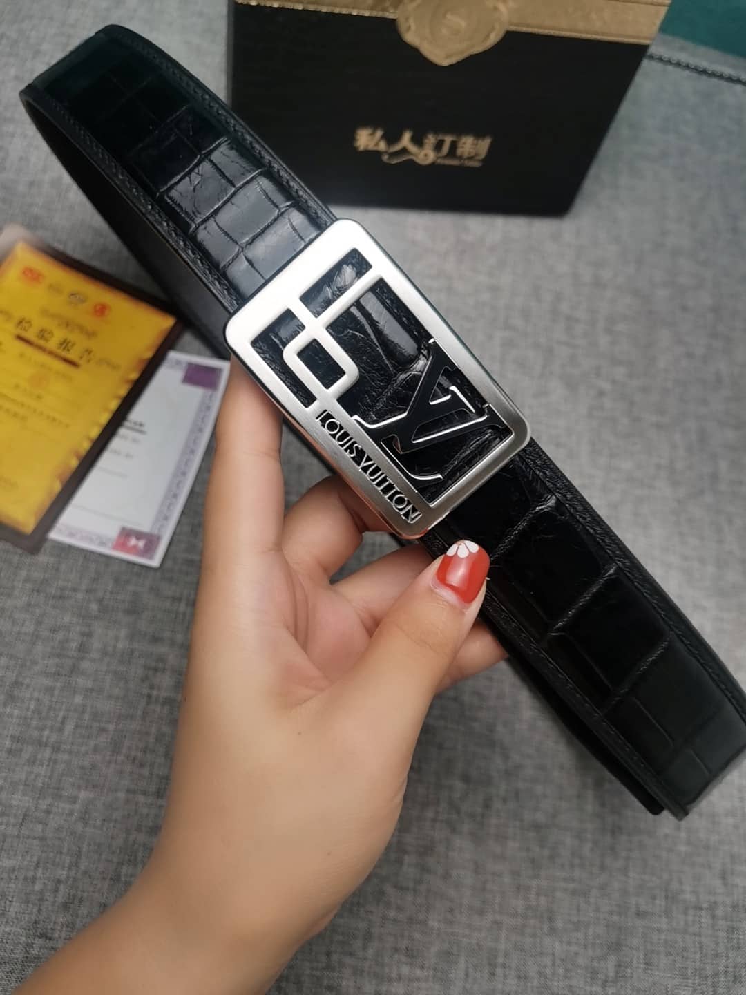 Best Replica Top Quality Louis Vuitton Belt Online 38mm - Colareps