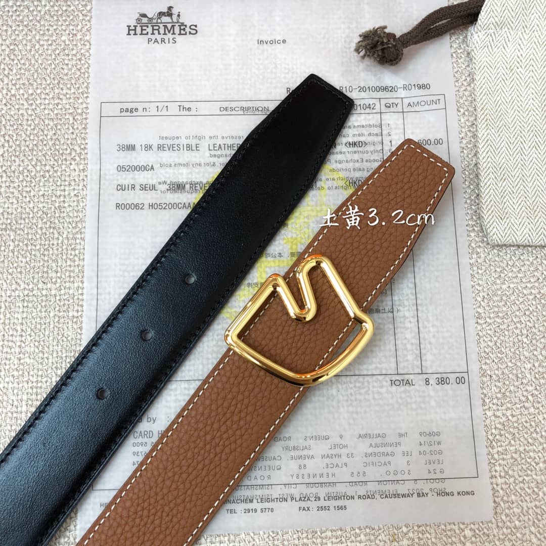 Best Replica Top Quality Hermes Belt Online 32mm - Colareps
