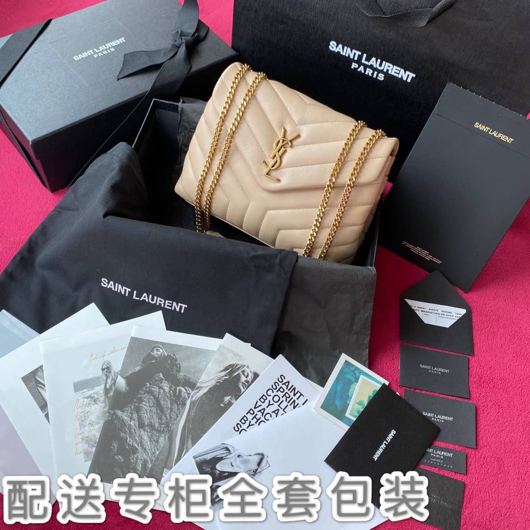 Best Replica Saint Laurent Bag Dupe Loulou Small Quilted “Y” Leather Replica Bag - Colareps