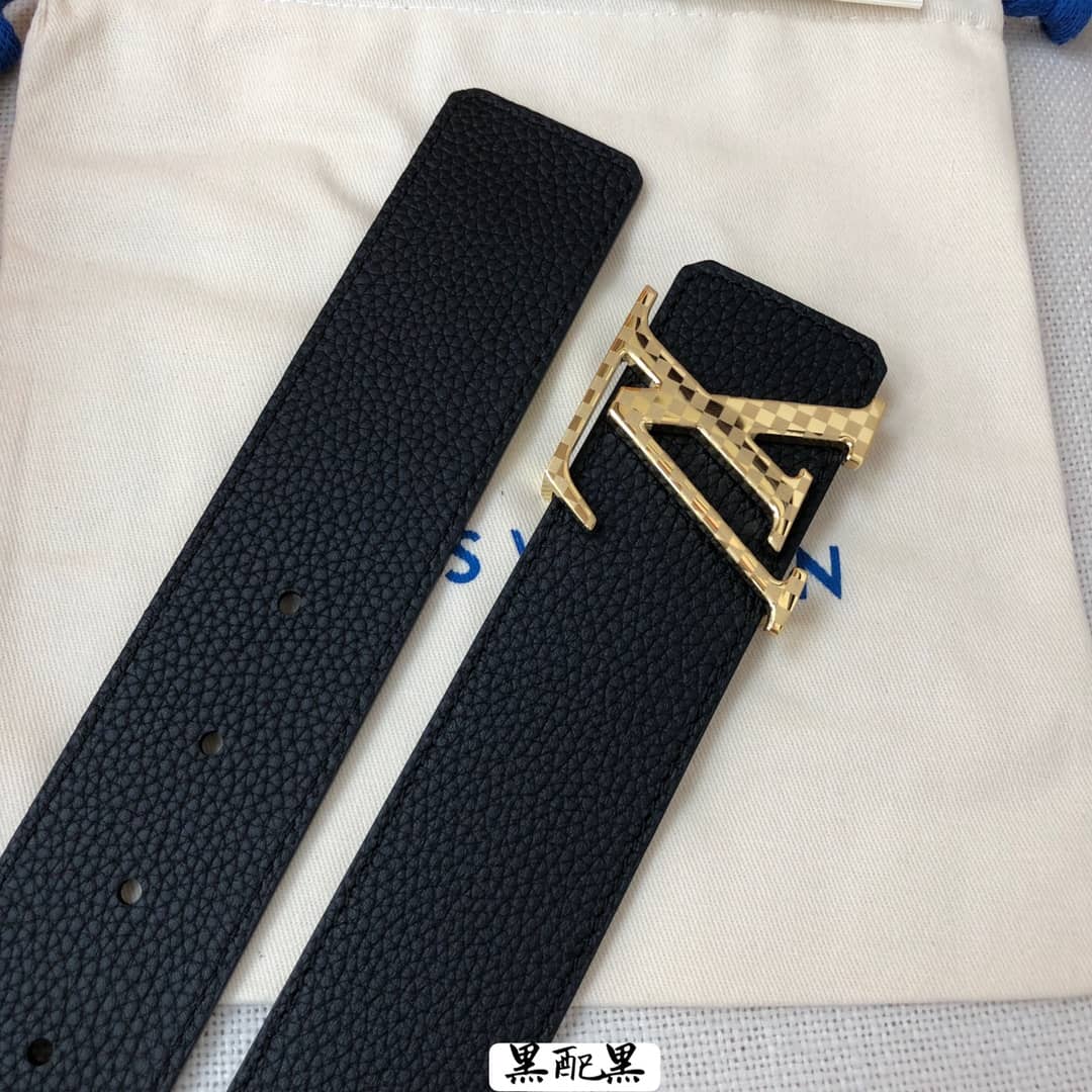 Best Replica Knockoff Louis Vuitton Logo Belt 40mm - Colareps